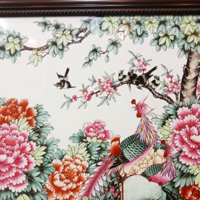 TRANH SỨ BÁCH ĐIỂU TRIỀU PHỤNG - QUÀ TẶNG TÂN GIA SANG TRỌNG
